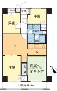 フォレストマンション武蔵浦和(旧 キャニオンヴィラ高桑)【2階】の間取り