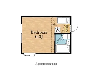クリスタルハウス別所【201号室】の間取り
