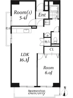 リバーサイドMAKIBA【706号室】の間取り