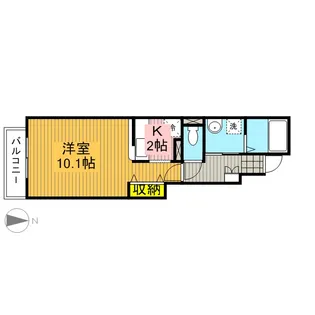 C.S.T.【1階】の間取り