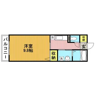 オルニエール【2階】の間取り