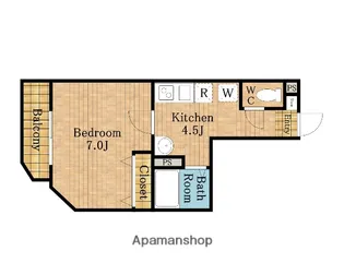 オーク戸田公園【101号室】の間取り