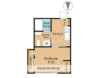flat sawa【1階】の間取り