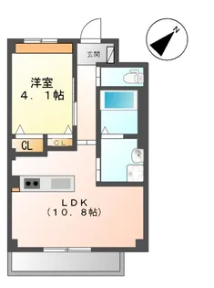 STELLA KOUSEI(ステーラ コーセイ)【2階】の間取り
