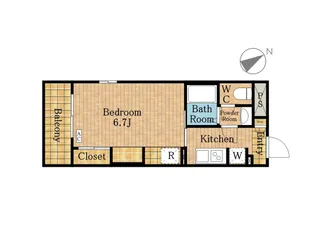 リブリ・戸田公園【3階】の間取り