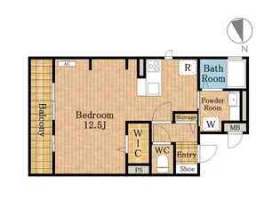 エトワール【1階】の間取り