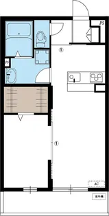 リブリ・ラ・ソーレ【2階】の間取り