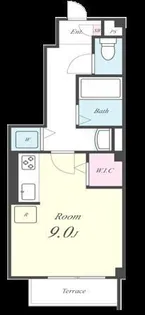 ヴィレッジフィールド彩【1階】の間取り