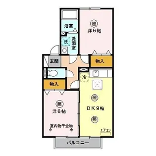 セジュール21【1階】の間取り