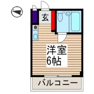 AOBAハイツ【3階】の間取り
