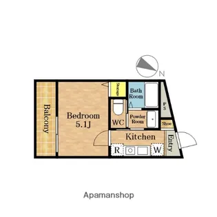 MELDIA桜区田島3丁目NO.2【1階】の間取り