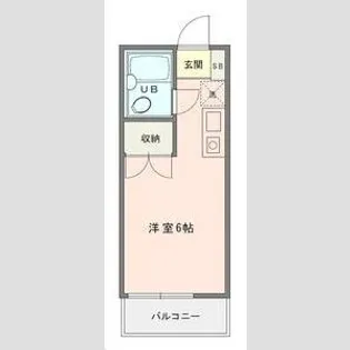 未来館西浦和【2階】の間取り
