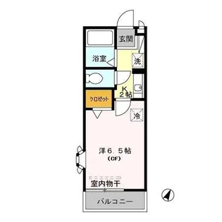 グリーンハイツ【2階】の間取り
