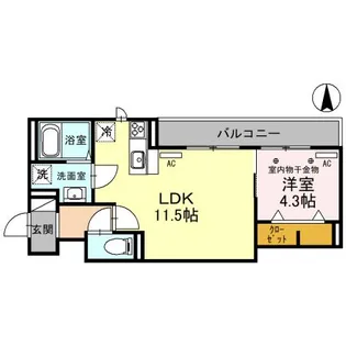 プリマベーラ戸田公園【3階】の間取り