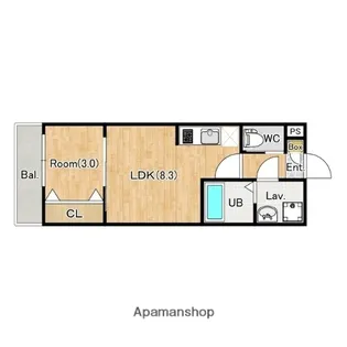 (仮称)ジーメゾン桜田島【1階】の間取り
