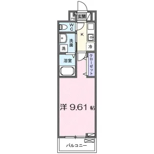 ル・ボワ【2階】の間取り