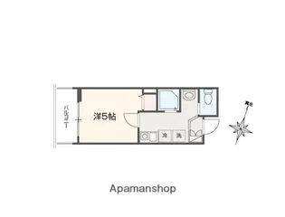 MELLAS武蔵浦和【2階】の間取り