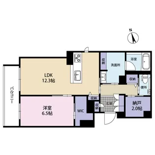 アルバハウス【203号室号室】の間取り