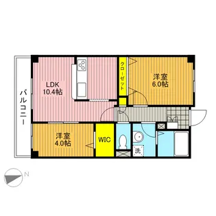 フレアプレイス【1階】の間取り