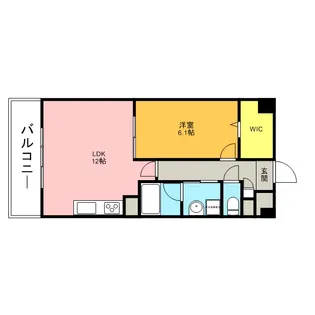 ル・コンフォール【3階】の間取り