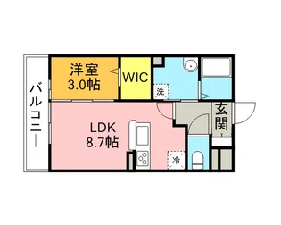 アルコバレーノ【1階】の間取り
