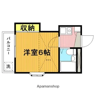 アイリス西浦和【201号室】の間取り