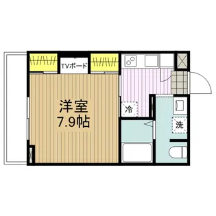 リブリ・千【1階】の間取り