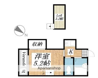 モアシャトー【1階】の間取り