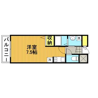 ベル・ヴィラージュ【1階】の間取り