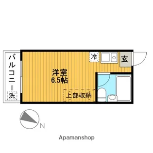 コンフォート中浦和【203号室】の間取り