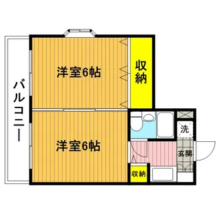 ロイヤルコートⅠ【301号室】の間取り