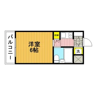 ロイヤルコートⅠ【5階】の間取り