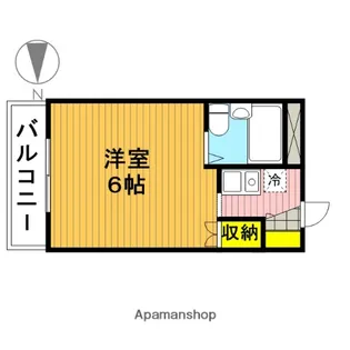 アネックス鹿手袋1期【2階】の間取り