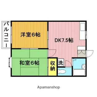 アネックスA【1階】の間取り