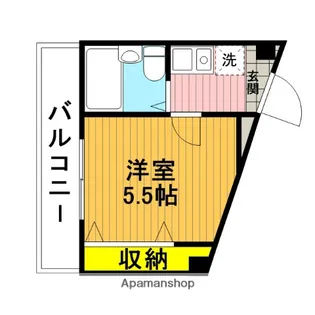 アネックス中浦和2期【102号室】の間取り