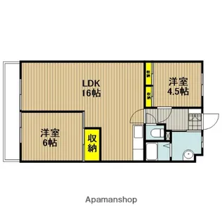 リバーヒルズ【3階】の間取り