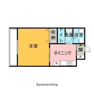 グリーンシティ702【303号室】の間取り