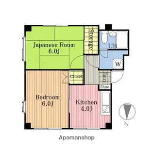 サンハイムⅡ【301号室】の間取り