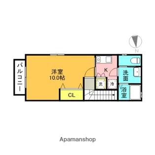 トリエステ【2階】の間取り