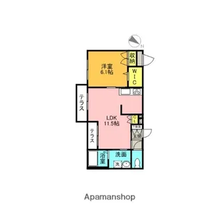 エレクティオ【1階】の間取り