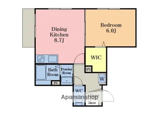ラフィーネSORA【1階】の間取り