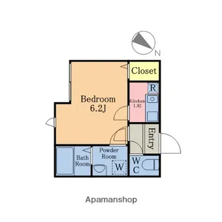 リバーパーク三郷【1階】の間取り