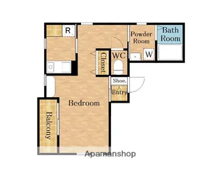 SPLENDIDⅣ【301号室】の間取り