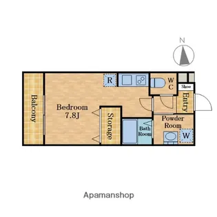 BROUGHAM【1階】の間取り