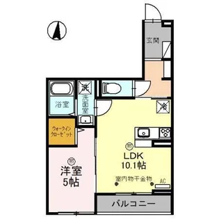 レイク・エスポワ【2階】の間取り