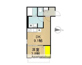 アニーサ.ケー【3階】の間取り