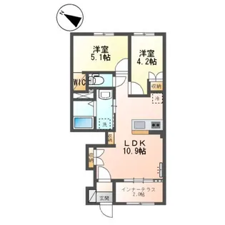 MOKA【1階】の間取り