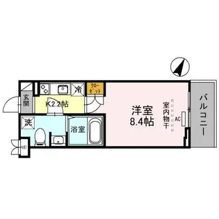 LAULE’A越谷【3階】の間取り