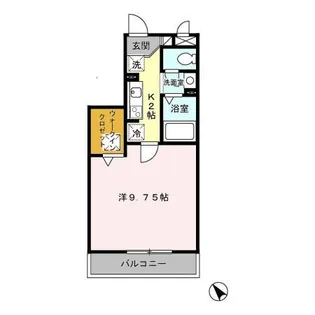 エクレール【1階】の間取り