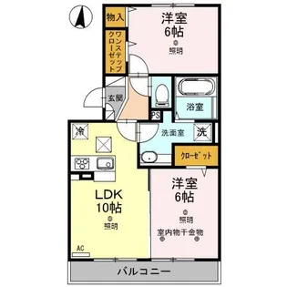 ロイジェントパークス レイクタウン Ⅲ I【1階】の間取り
